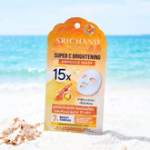 Srichand Super C Brightening 15x Ampoule Mask - 18ml