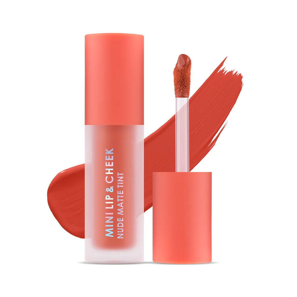 Cathy Doll Mini Lip & Cheek Nude Matte Tint #06 Win Kiss