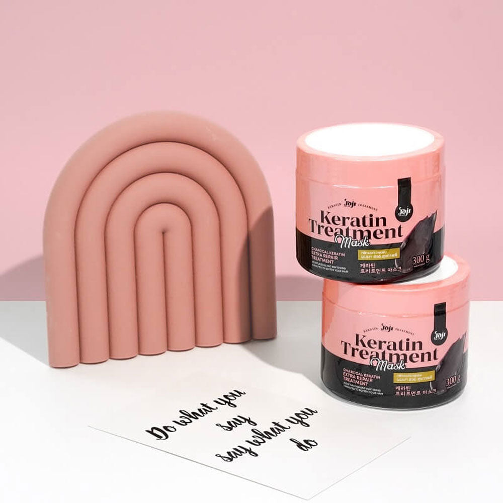 Joji Secret Young Charcoal Keratin Treatment Mask - 300g