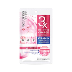 Rojukiss 3X Supercharge Supersoft Whitening Mask (Vitamin)